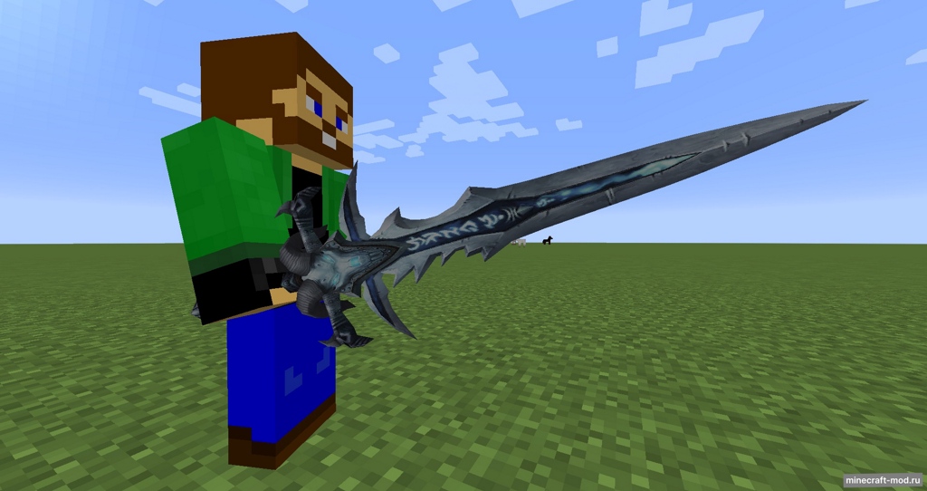 Мод World of Warcraft Weapons для Minecraft 1.15.2, 1.15.1, 1.14.4,  ...