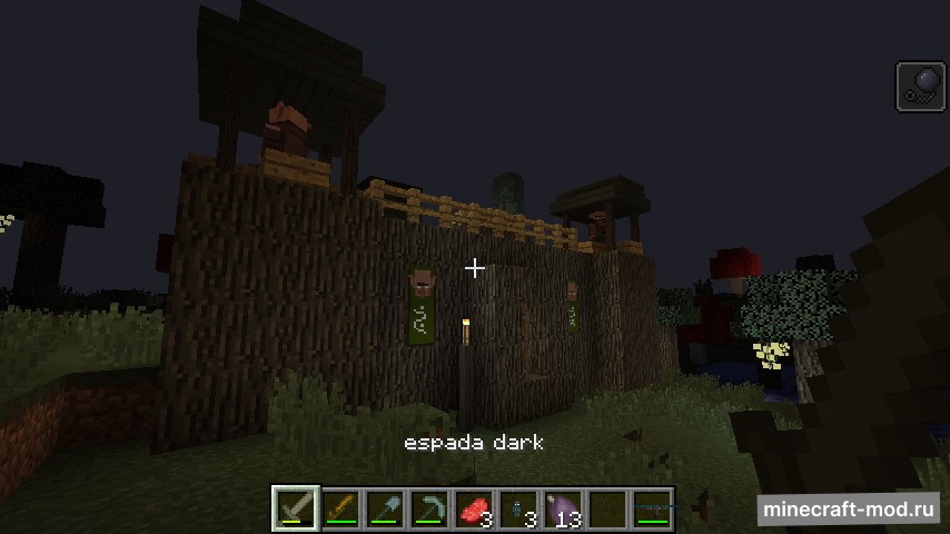 Мод Dimension Dark Florest для Minecraft 1.12.2