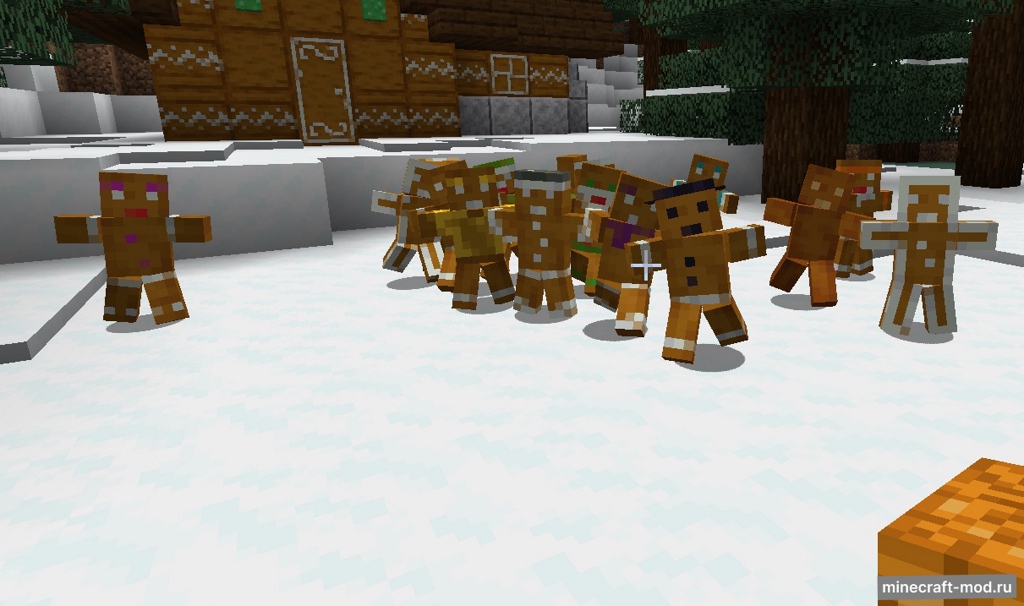 Мод Snowy Spirit для Minecraft 1.21.1, 1.21, 1.20.4,  ...