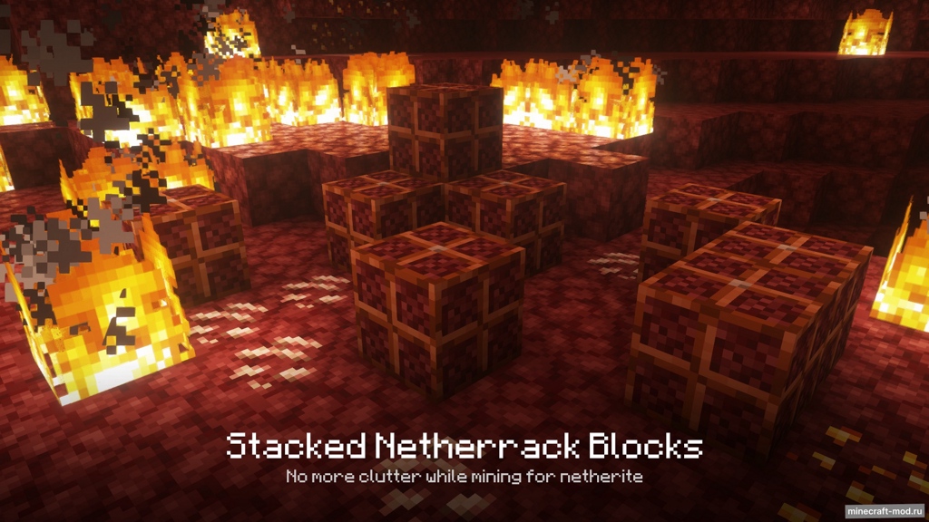 Мод Stacked Blocks для Minecraft 1.21.3, 1.21.2, 1.21.1,  ...