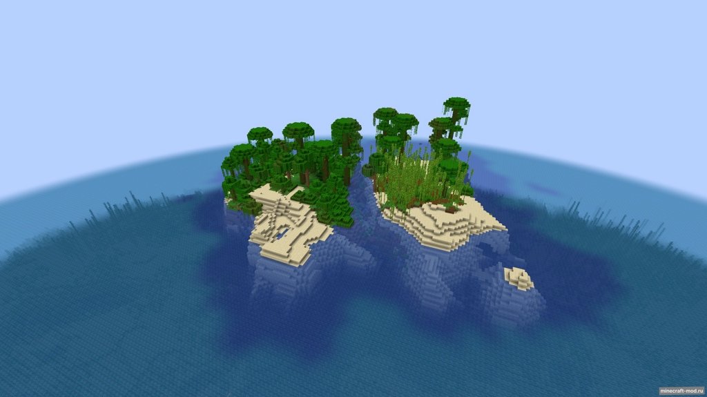 Мод One Survival Island для Minecraft 1.21.1, 1.21, 1.20.6,  ...