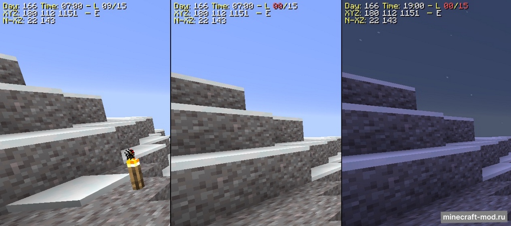 Мод GameInfo для Minecraft 1.19.3, 1.18.1, 1.17,  ...