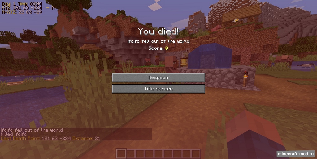 Мод GameInfo для Minecraft 1.19.3, 1.18.1, 1.17,  ...