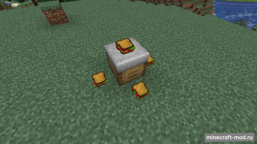 Мод Sandwichable для Minecraft 1.20.1, 1.20, 1.19,  ...