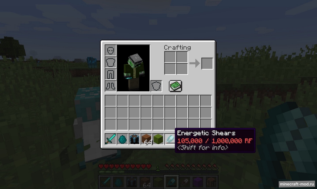Мод EnergeticSheep для Minecraft 1.21.1, 1.21, 1.20.4,  ...