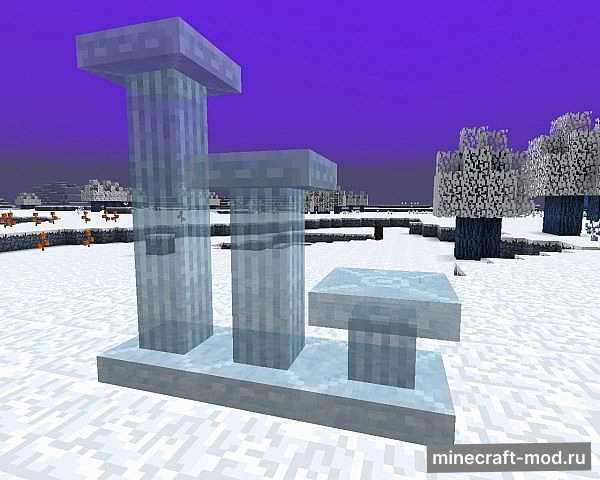 Мод Glacia Dimension для Minecraft 1.15.2, 1.14.4, 1.7.10,  ...