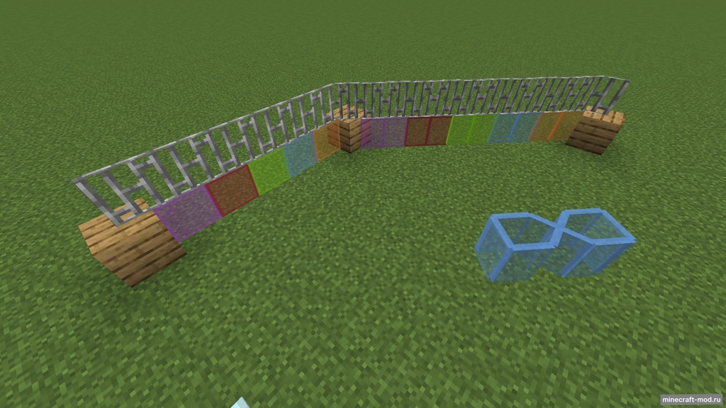 Мод Diagonal Panes для Minecraft 1.19.2, 1.19, 1.18.2,  ...