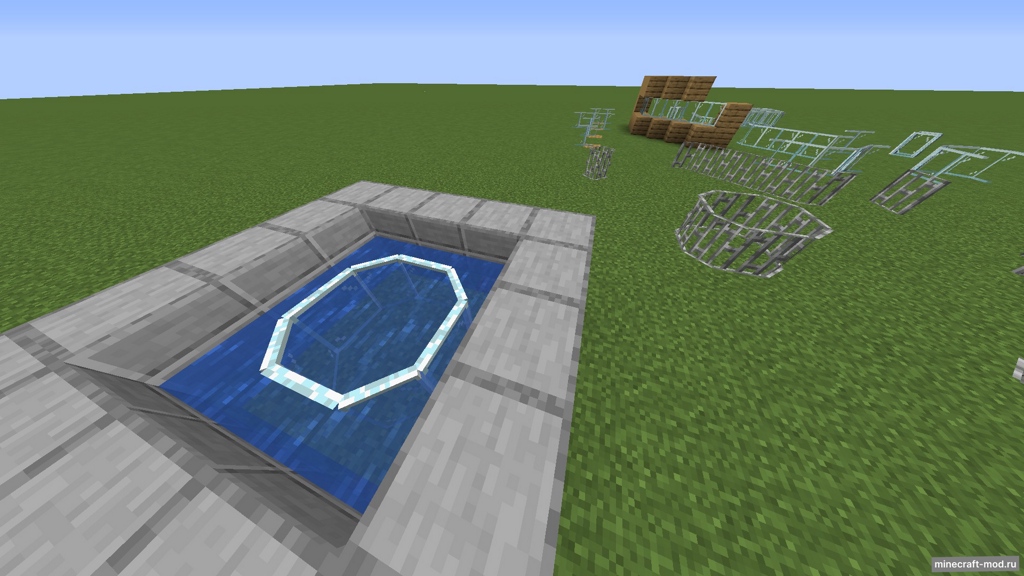 Мод Diagonal Panes для Minecraft 1.19.2, 1.19, 1.18.2,  ...