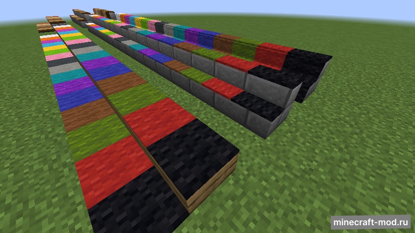 Мод Carpet Stairs для Minecraft 1.18.1, 1.16.5, 1.16.4,  ...