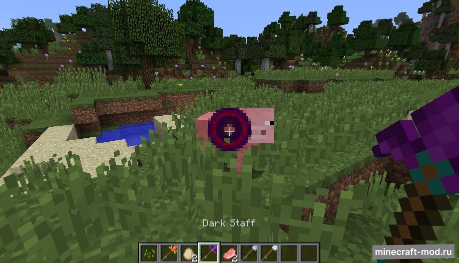 Мод Elementary Staffs для Minecraft 1.20.4, 1.20.1, 1.19.2,  ...