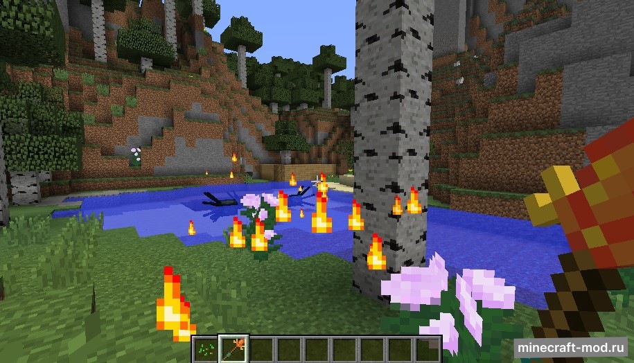 Мод Elementary Staffs для Minecraft 1.20.4, 1.20.1, 1.19.2,  ...