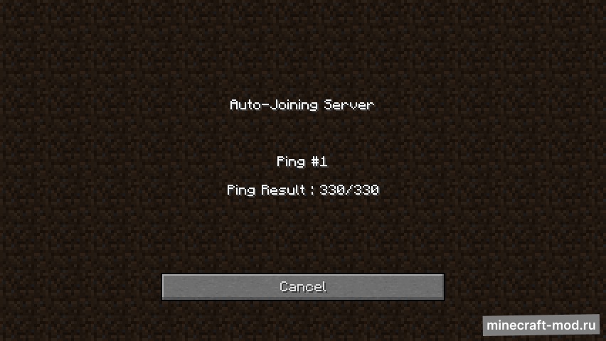 Мод AutoJoin для Minecraft 1.7.2, 1.6.4, 1.6.2,  ...