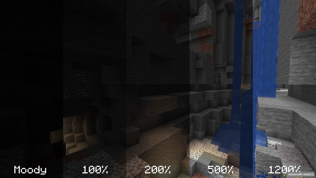 Мод Boosted Brightness для Minecraft 1.20.4, 1.20.3, 1.20.2,  ...