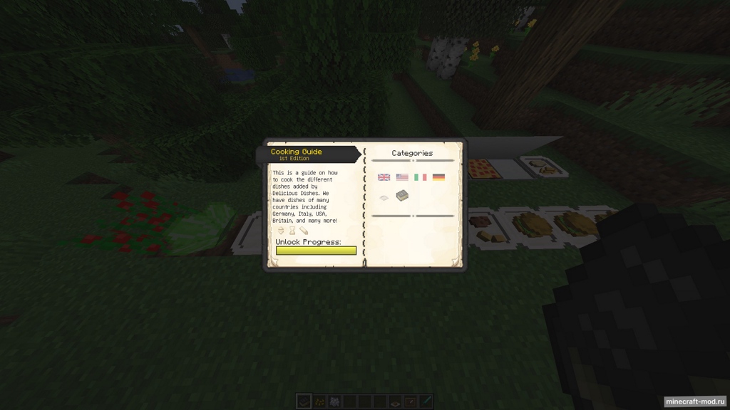 Мод Delicious Dishes для Minecraft 1.19.2, 1.16.5, 1.16.2,  ...