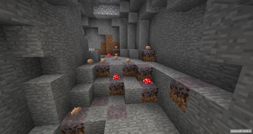 Мод Cave Biomes для Minecraft 1.17, 1.16.5, 1.16.4,  ...