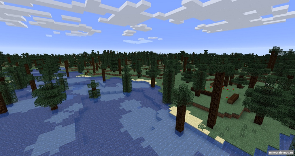 Мод Vanilla+ Biomes для Minecraft 1.17, 1.16.5, 1.16.4,  ...
