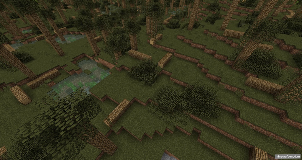 Мод Vanilla+ Biomes для Minecraft 1.17, 1.16.5, 1.16.4,  ...