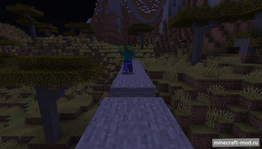 Мод Mobs Attempt Parkour для Minecraft 1.20.2, 1.20.1, 1.20,  ...