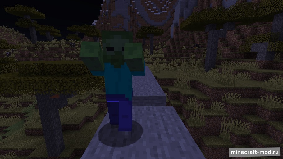 Мод Mobs Attempt Parkour для Minecraft 1.20.2, 1.20.1, 1.20,  ...