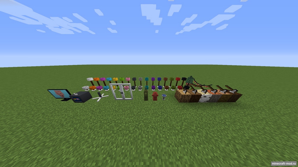 Мод Decorative для Minecraft 1.18.2, 1.17, 1.16.5,  ...