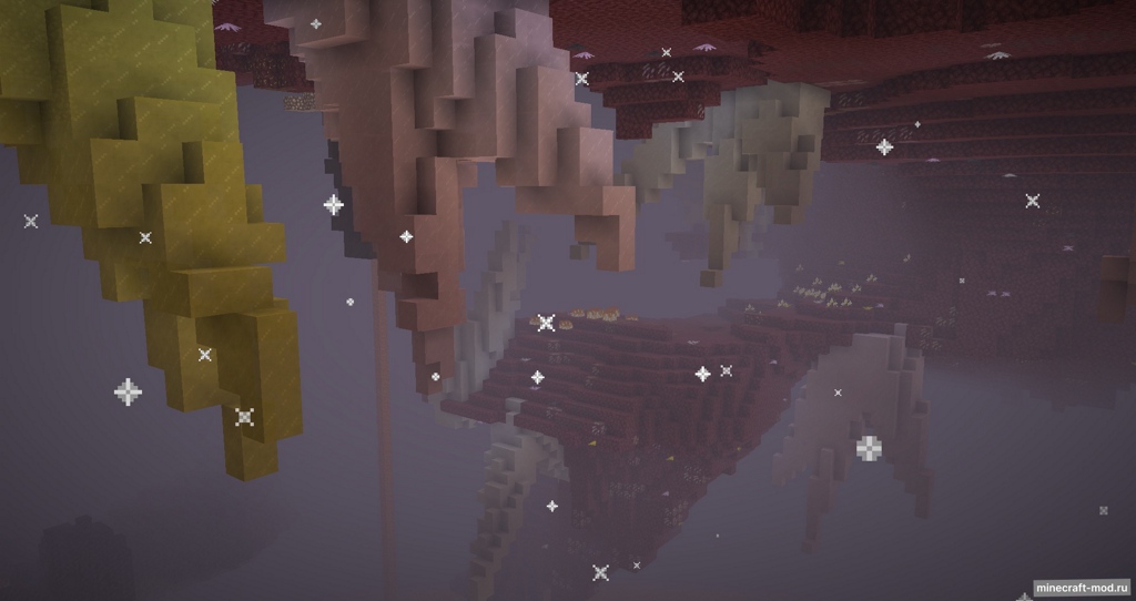 Мод Cinderscapes для Minecraft 1.21, 1.20.6, 1.20.5,  ...