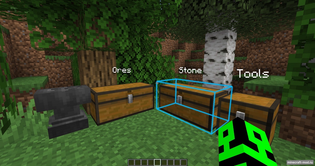 Мод Chest Tracker для Minecraft 1.21.1, 1.21, 1.20.6,  ...