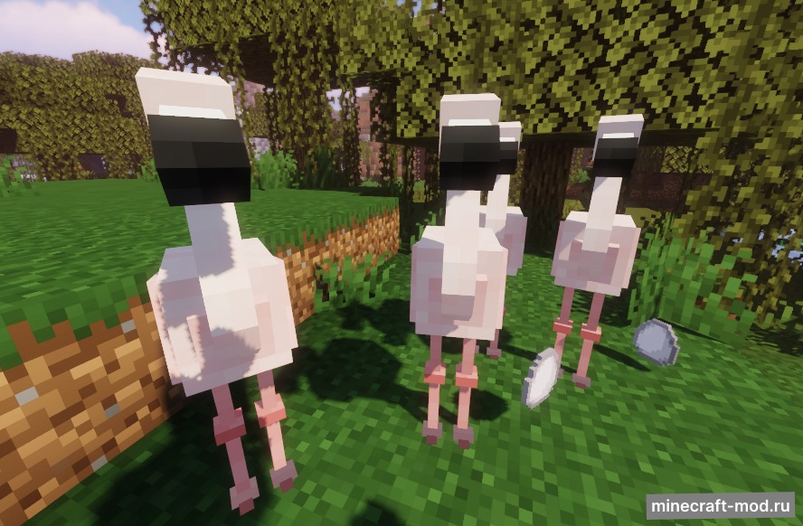 Мод Flamingo, oh, oh, oh... для Minecraft 1.16.5, 1.16.4, 1.16.3,  ...