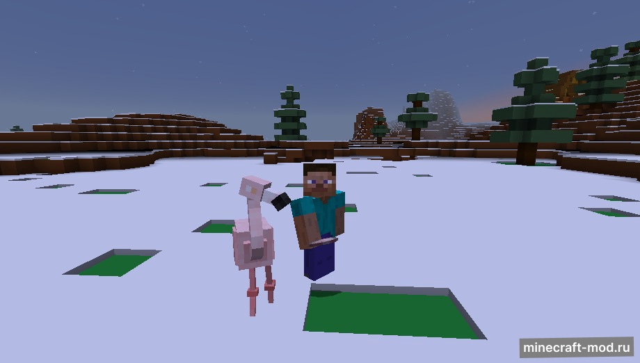 Мод Flamingo, oh, oh, oh... для Minecraft 1.16.5, 1.16.4, 1.16.3,  ...