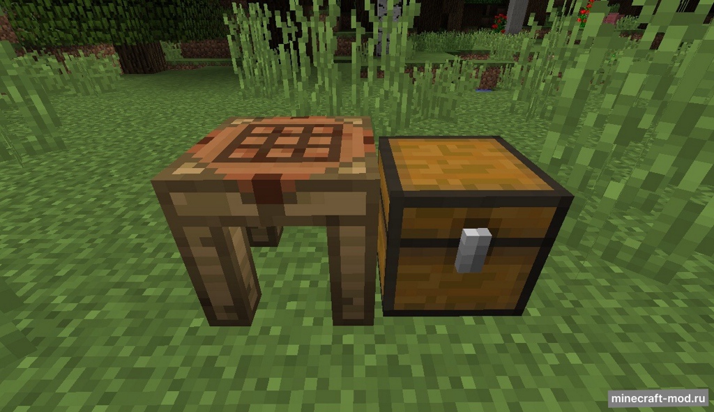 Мод Crafting Station для Minecraft 1.21, 1.20.1, 1.19.3,  ...