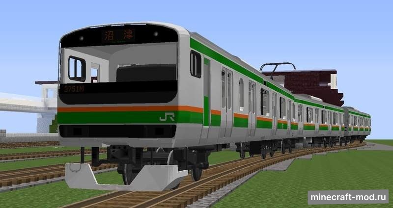 Мод Real Train (RTM) для Minecraft 1.12.2, 1.10.2, 1.9.4,  ...