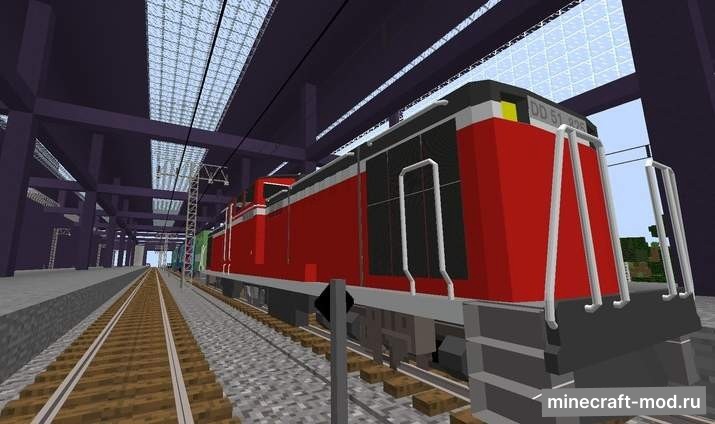 Мод Real Train (RTM) для Minecraft 1.12.2, 1.10.2, 1.9.4,  ...