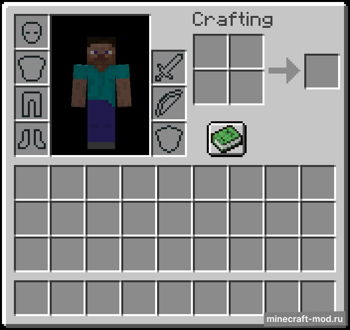 Мод BackSlot для Minecraft 1.21.1, 1.21, 1.20.6,  ...