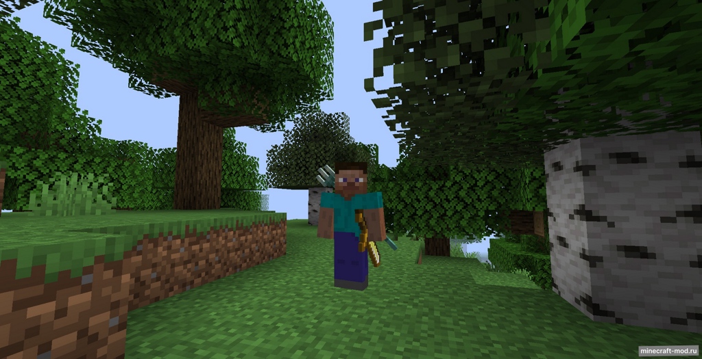 Мод BackSlot для Minecraft 1.21.1, 1.21, 1.20.6,  ...