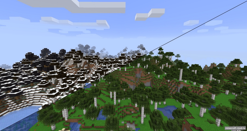 Мод Fabric Seasons для Minecraft 1.21.1, 1.20.4, 1.20.2,  ...
