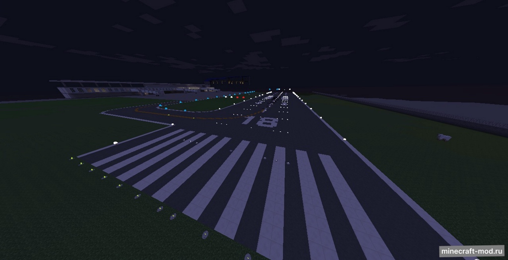 Мод Airport Light для Minecraft 1.16.5, 1.12.2, 1.7.10