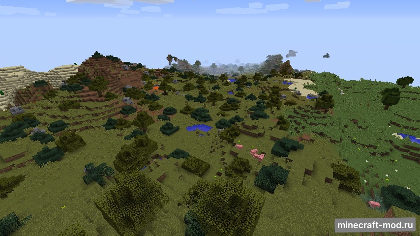 Мод Climatic Biomes для Minecraft 1.14.4, 1.12.2