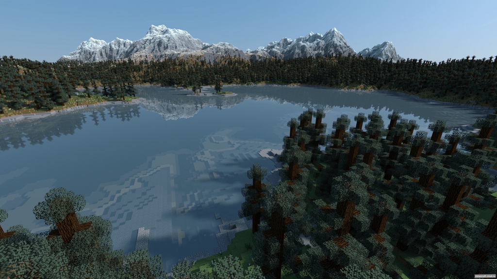 Мод Realistic Mountains для Minecraft 1.12.2