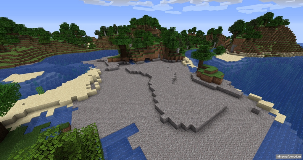 Мод Classic Beaches для Minecraft 1.17.1, 1.17, 1.16.5