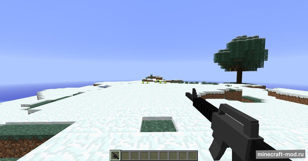 Мод 3D Gun для Minecraft 1.7.10, 1.7.2, 1.6.2,  ...