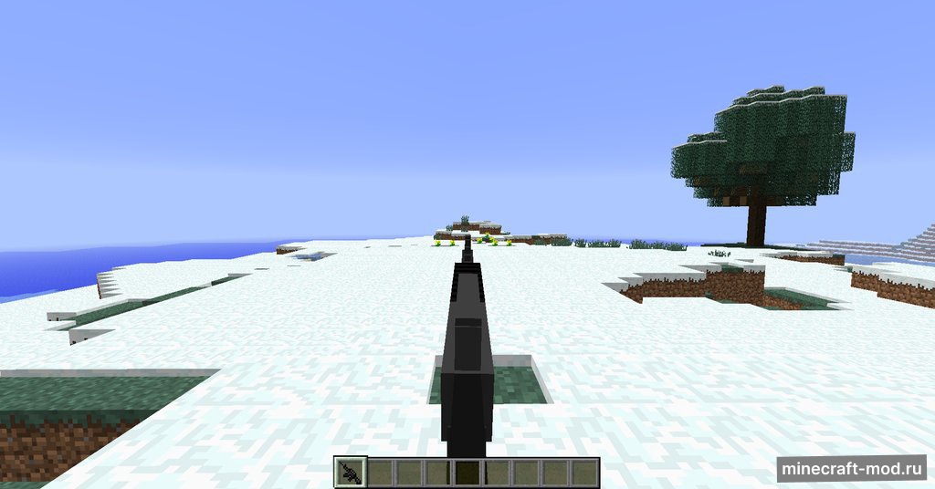 Мод 3D Gun для Minecraft 1.7.10, 1.7.2, 1.6.2,  ...