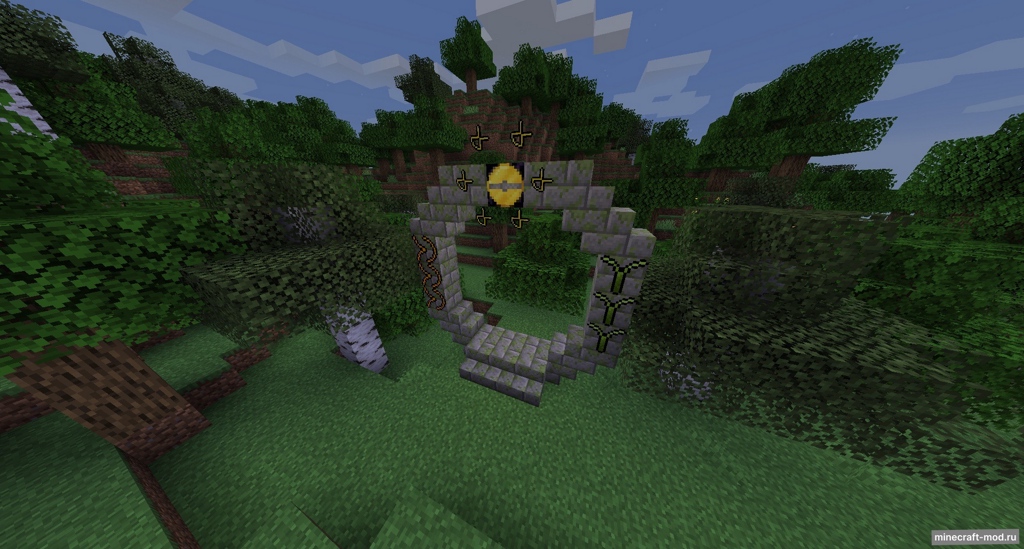 Мод Ancient Gateways для Minecraft 1.18.1, 1.18, 1.16.5