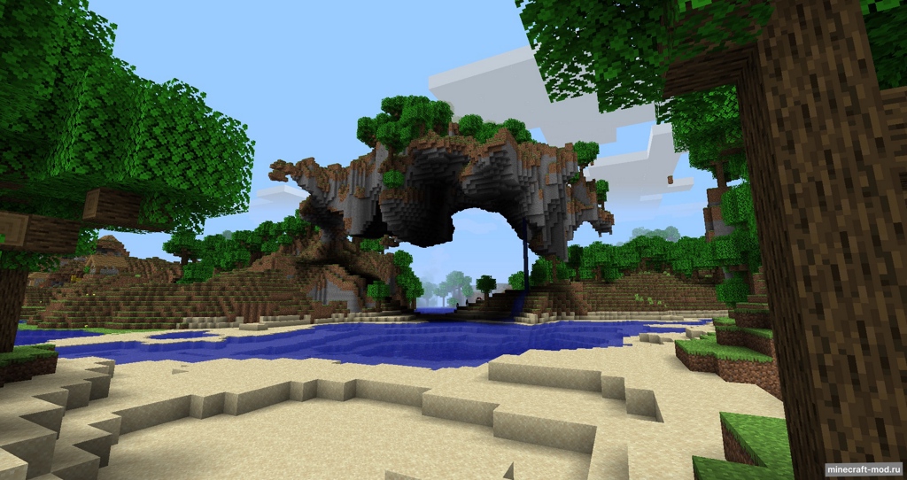 Мод Modern Beta для Minecraft 1.20.2, 1.20.1, 1.20,  ...