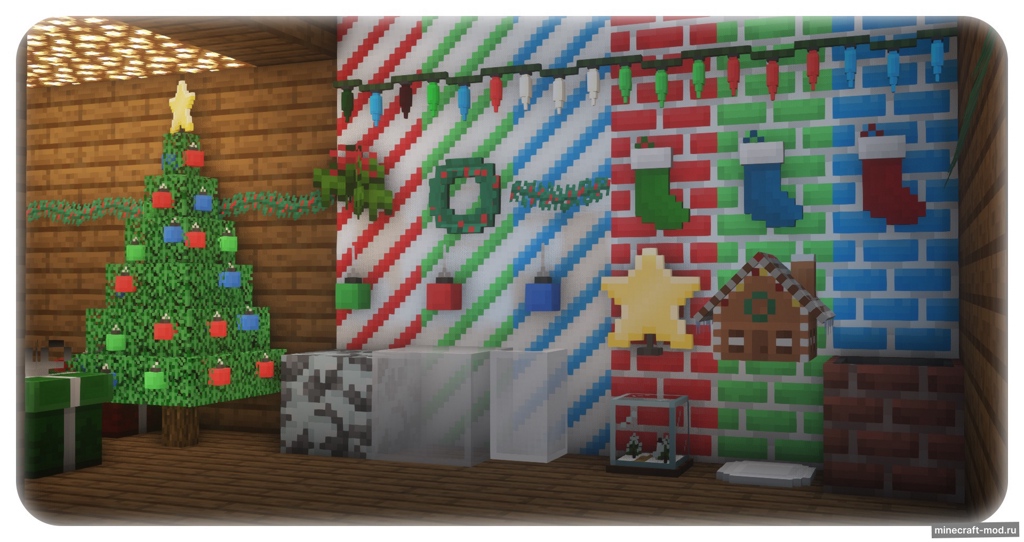 Мод Christmas Spirit для Minecraft 1.18.1, 1.18, 1.16.5,  ...