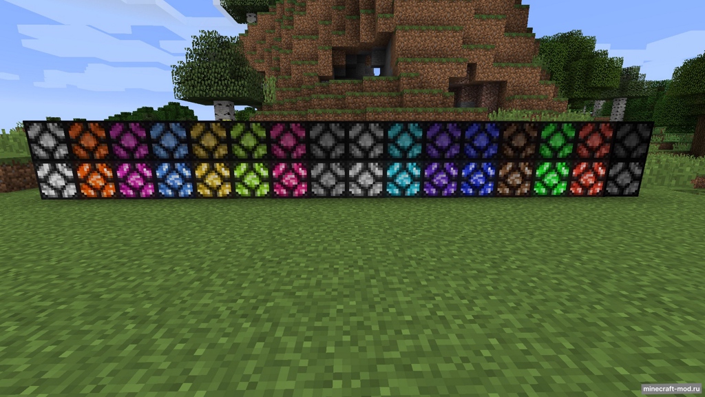 Мод ColorfulLamps для Minecraft 1.12.2