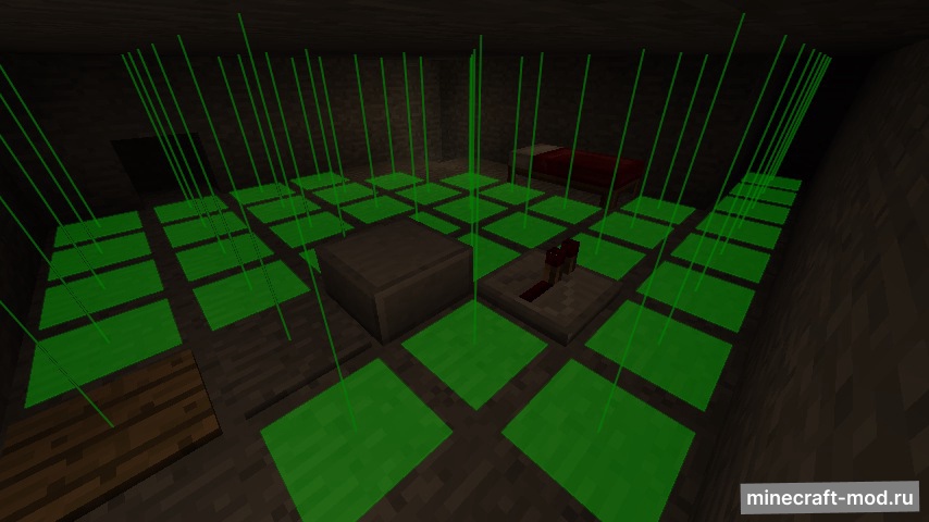 Мод Monster Spawn Highlighter для Minecraft 1.7.10, 1.7.2, 1.6.4,  ...