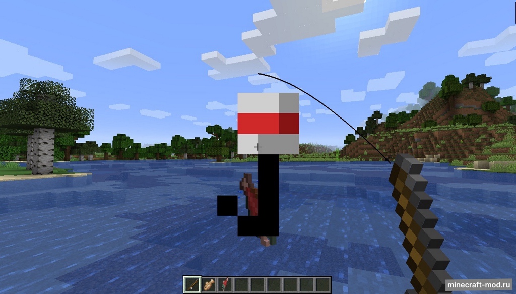 Мод AutoFish for Forge для Minecraft 1.21.1, 1.21, 1.20.4,  ...