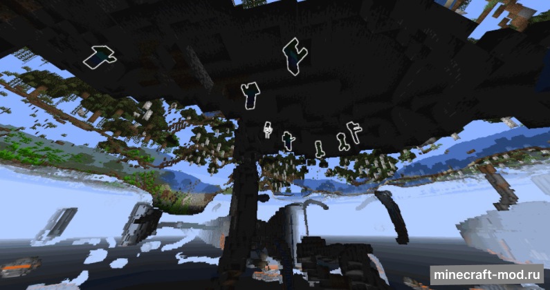 Мод Entity Outliner для Minecraft 1.19.3, 1.19.2, 1.19.1,  ...