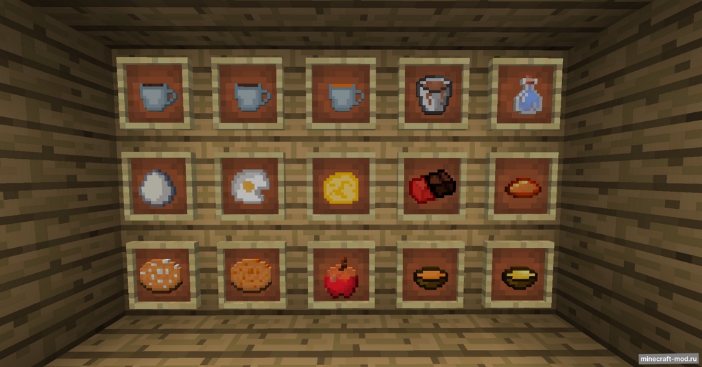 Мод Food For You для Minecraft 1.12.2