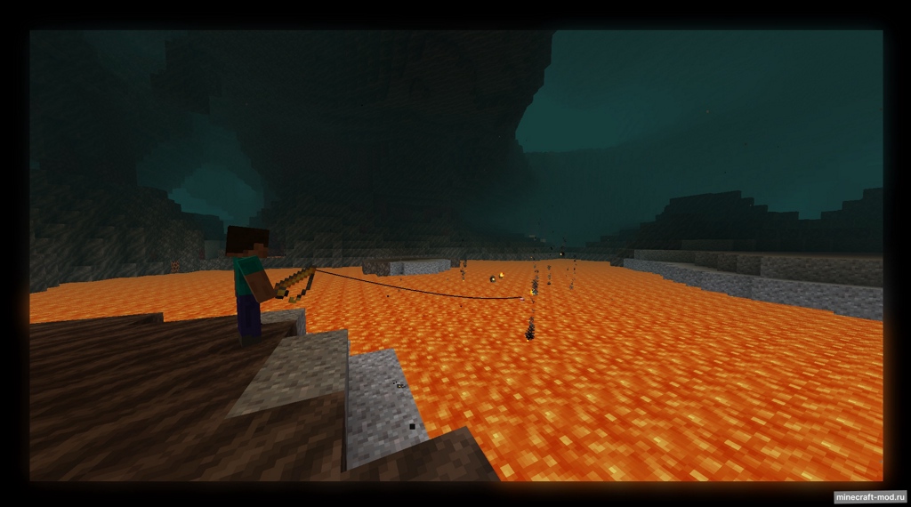 Мод Go Fish для Minecraft 1.20.2, 1.20.1, 1.19.4,  ...