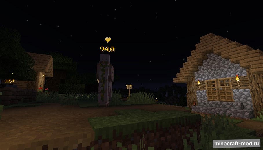 Мод X-hp для Minecraft 1.20.1, 1.19.4, 1.18.2,  ...